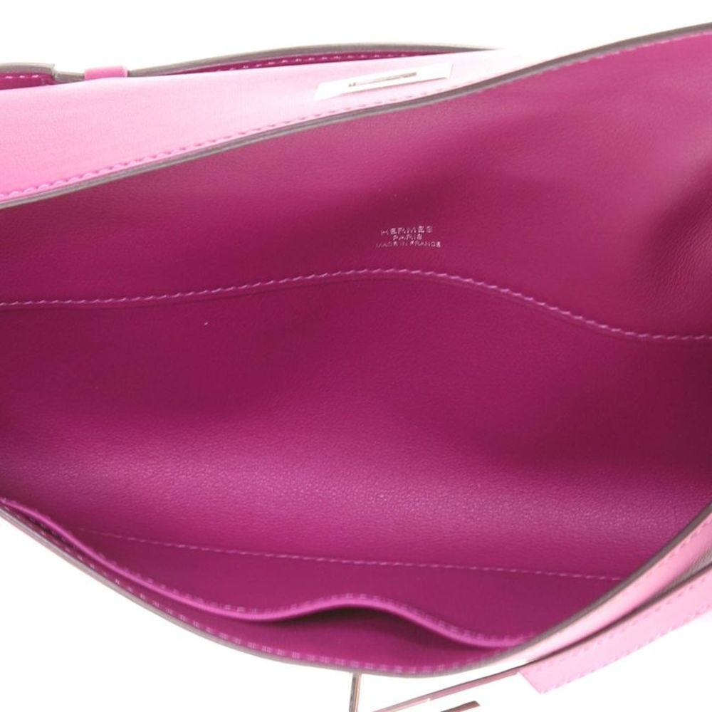 Hermes Kelly Cut Pochette Swift Purple - Picture 6 of 7